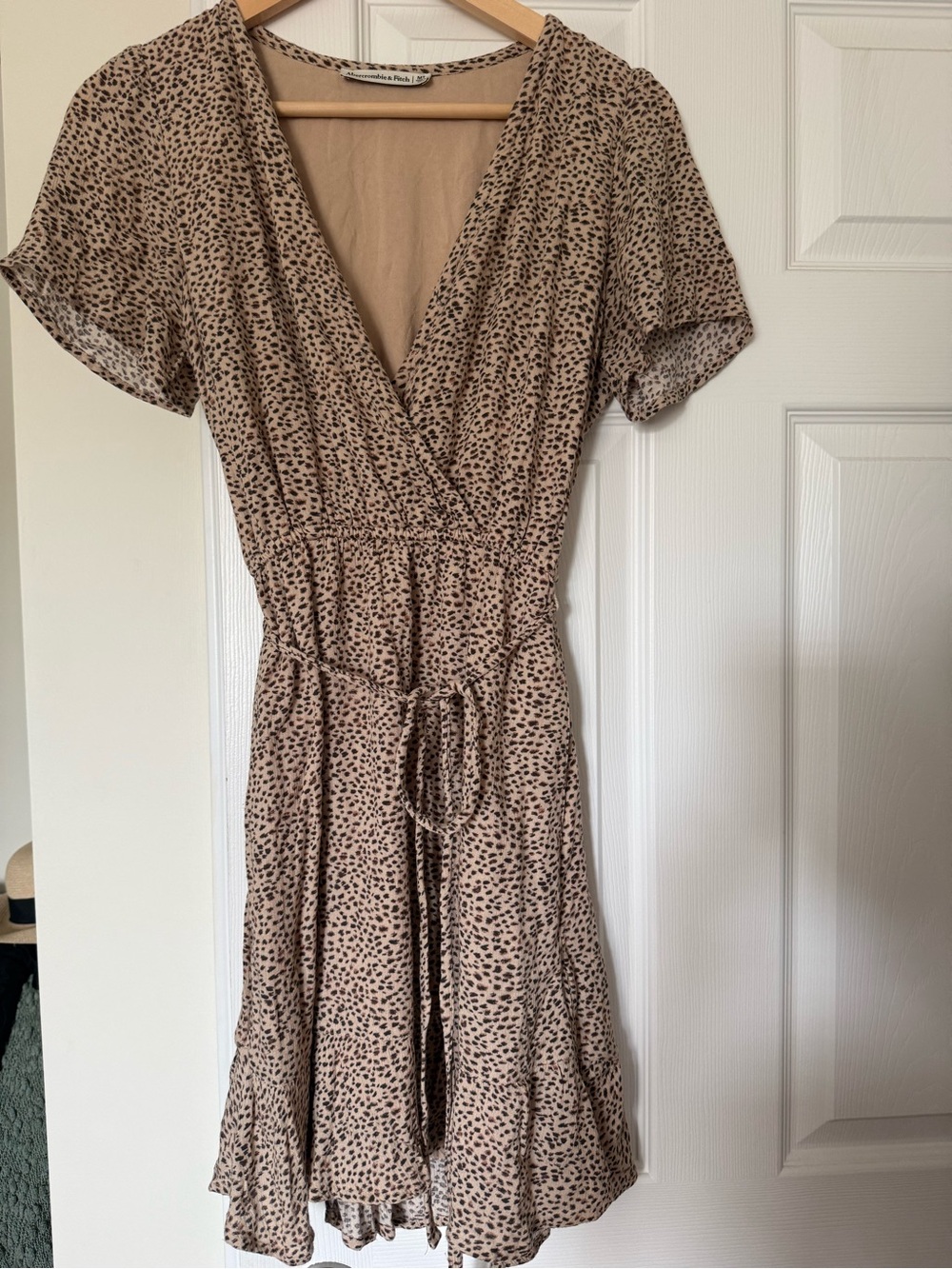 Abercrombie & Fitch Wrap Dress with Tie Waist
